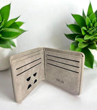 Slim Bifold Wallet – Minimalist Card Holder with Multiple Slots