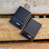 Men's Leather Tri-Fold Wallet