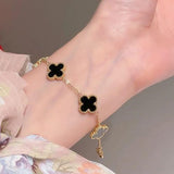 Clover Bracelet – Stainless Steel | Elegant & Durable Accessory