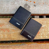 Men's Leather Tri-Fold Wallet